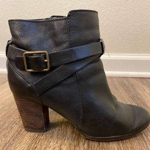 Cole Haan leather booties size 6